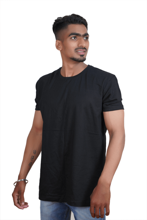 Plain black outlet shirt h